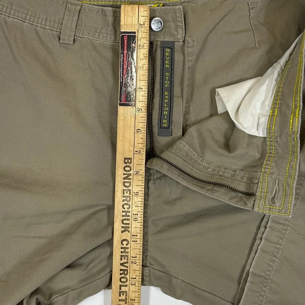 The North Face A5 Series Mens 38x29 Khaki Tan Cotton Cargo Pants Utility Hiking